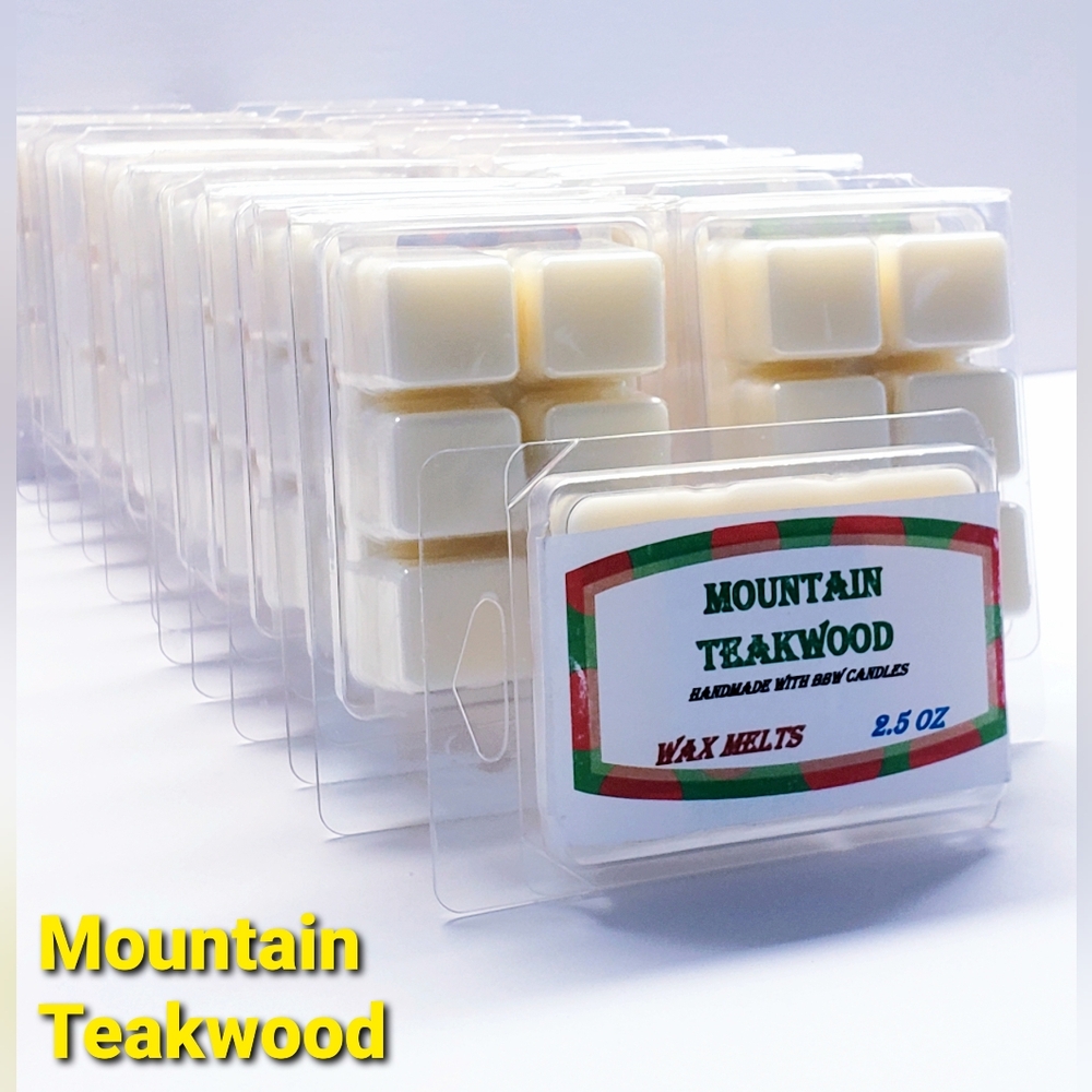 MOUNTAIN TEAKWOOD -Bath & Body Works Candle Wax Melts